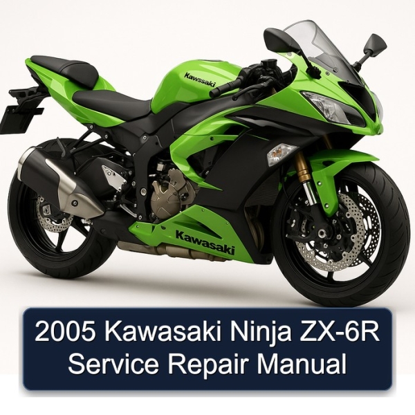 2005 Kawasaki Ninja ZX-6R Service Repair Manual
