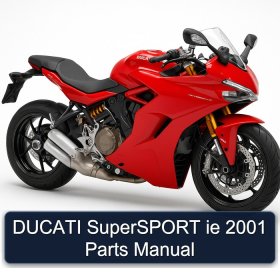 DUCATI SuperSPORT ie 2001 Parts Manual
