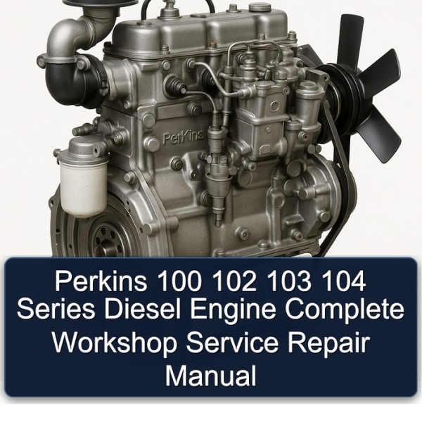 Perkins 100 102 103 104 Series Diesel Engine Complete Workshop Service Repair Manual