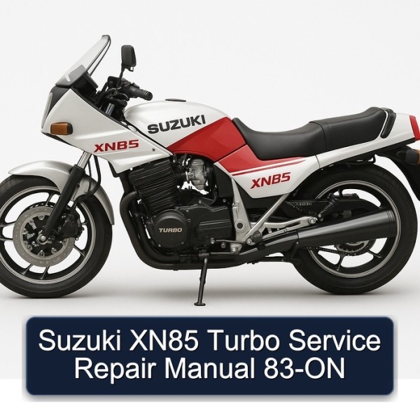 Suzuki XN85 Turbo Service Repair Manual 83-ON