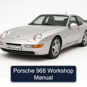 Porsche 968 Workshop Manual