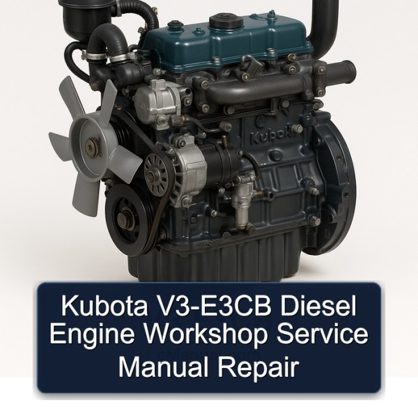Kubota V3-E3CB Diesel Engine Workshop Service Manual Repair