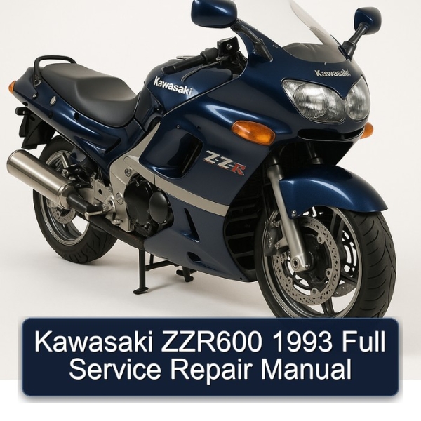 Kawasaki ZZR600 1993 Full Service Repair Manual