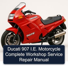 Ducati 907 I.E. Motorcycle Complete Workshop Service Repair Manual