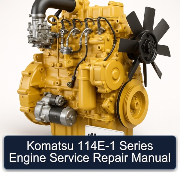 Komatsu 114E-1 Series Engine Service Repair Manual