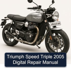 Triumph Speed Triple 2005 Digital Repair Manual