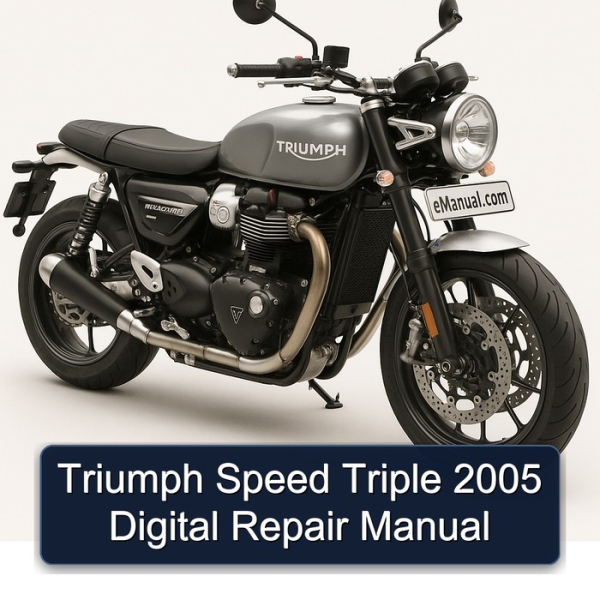 Triumph Speed Triple 2005 Digital Repair Manual