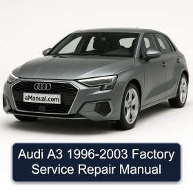 Audi A3 1996-2003 Factory Service Repair Manual