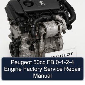 Peugeot 50cc FB 0-1-2-4 Engine Factory Service Repair Manual