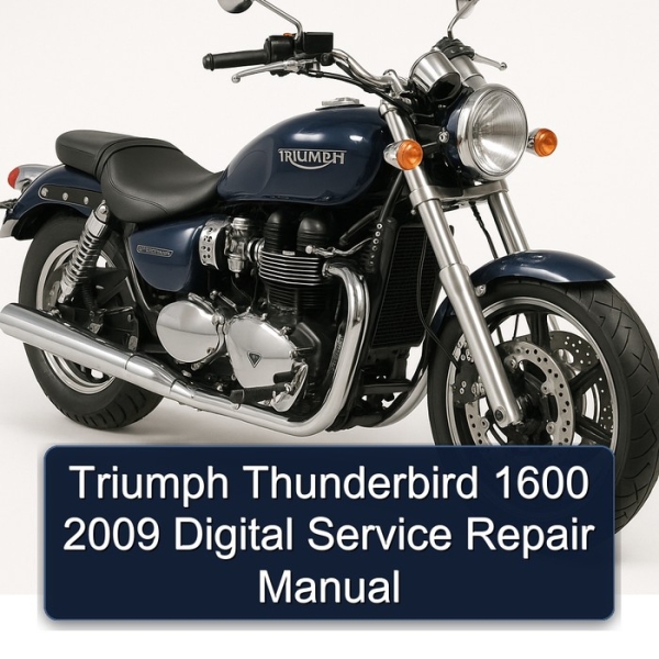 Triumph Thunderbird 1600 2009 Digital Service Repair Manual