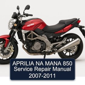 APRILIA NA MANA 850 Service Repair Manual 2007-2011