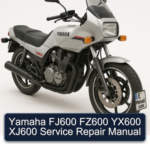Yamaha FJ600 FZ600 YX600 XJ600 Service Repair Manual