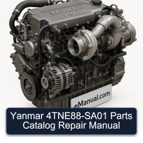 Yanmar 4TNE88-SA01 Parts Catalog Repair Manual