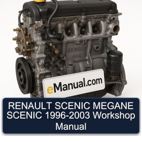 RENAULT SCENIC MEGANE SCENIC 1996-2003 Workshop Manual