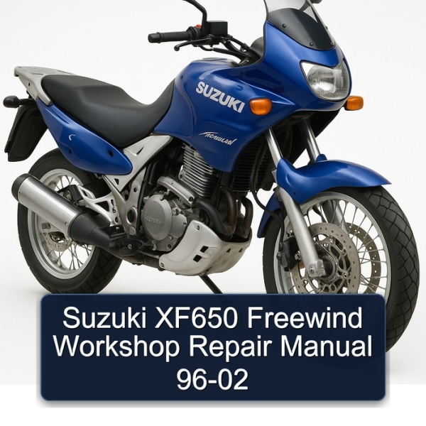 Suzuki XF650 Freewind Workshop Repair Manual 96-02