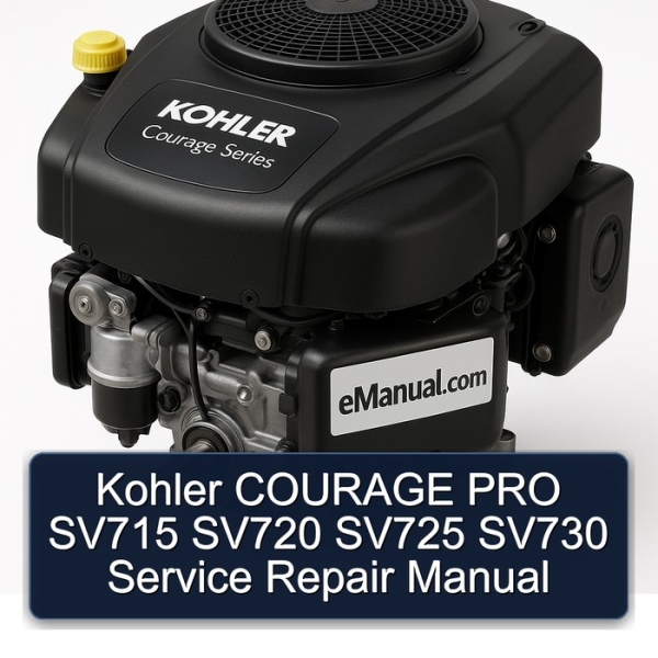 Kohler COURAGE PRO SV715 SV720 SV725 SV730 Service Repair Manual