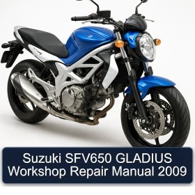 Suzuki SFV650 GLADIUS Workshop Repair Manual 2009