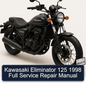 Kawasaki Eliminator 125 1998 Full Service Repair Manual