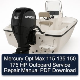 Mercury OptiMax 115 135 150 175 HP Outboard Service Repair Manual PDF Download