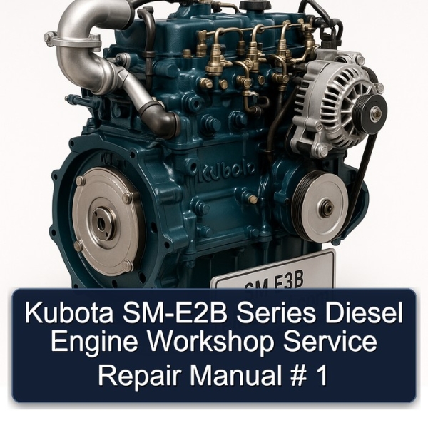 Kubota SM-E2B Series Diesel Engine Workshop Service Repair Manual # 1