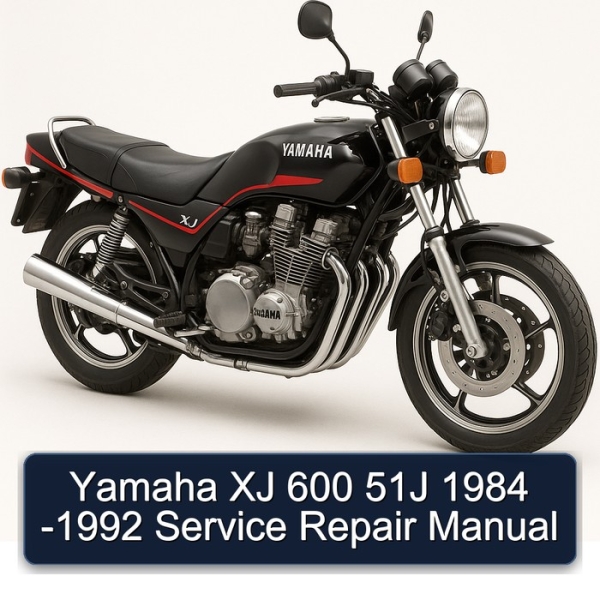 Yamaha XJ 600 51J 1984 -1992 Service Repair Manual
