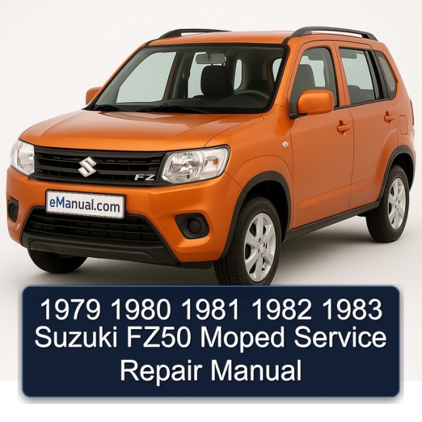 1979 1980 1981 1982 1983 Suzuki FZ50 Moped Service Repair Manual