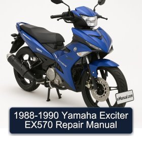 1988-1990 Yamaha Exciter EX570 Repair Manual