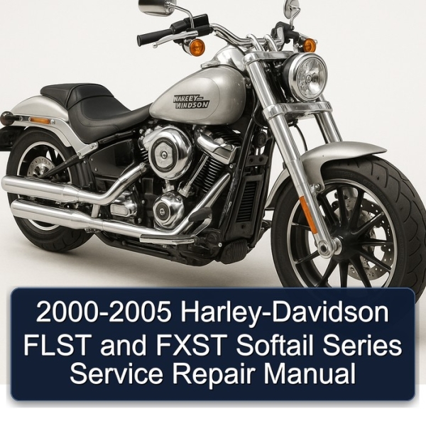 2000-2005 Harley-Davidson FLST and FXST Softail Series Service Repair Manual
