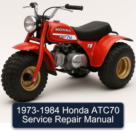 1973-1984 Honda ATC70 Service Repair Manual