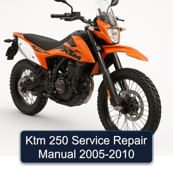 Ktm 250 Service Repair Manual 2005-2010