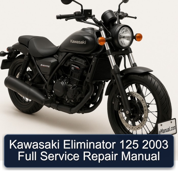Kawasaki Eliminator 125 2003 Full Service Repair Manual