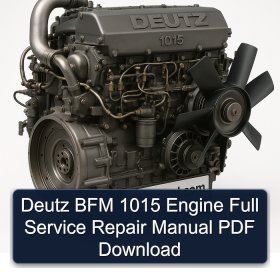 Deutz BFM 1015 Engine Full Service Repair Manual PDF Download