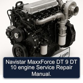 Navistar MaxxForce DT 9 DT 10 engine Service Repair Manual.