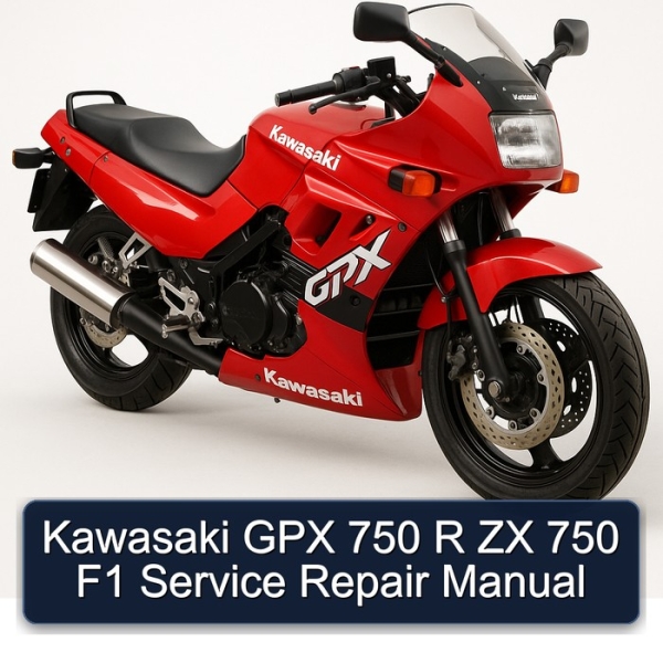 Kawasaki GPX 750 R ZX 750 F1 Service Repair Manual