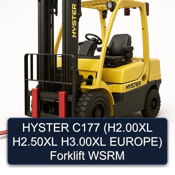HYSTER C177 (H2.00XL H2.50XL H3.00XL EUROPE) Forklift WSRM