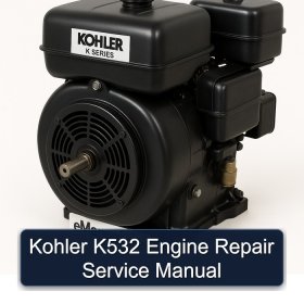 Kohler K532 Engine Repair Service Manual