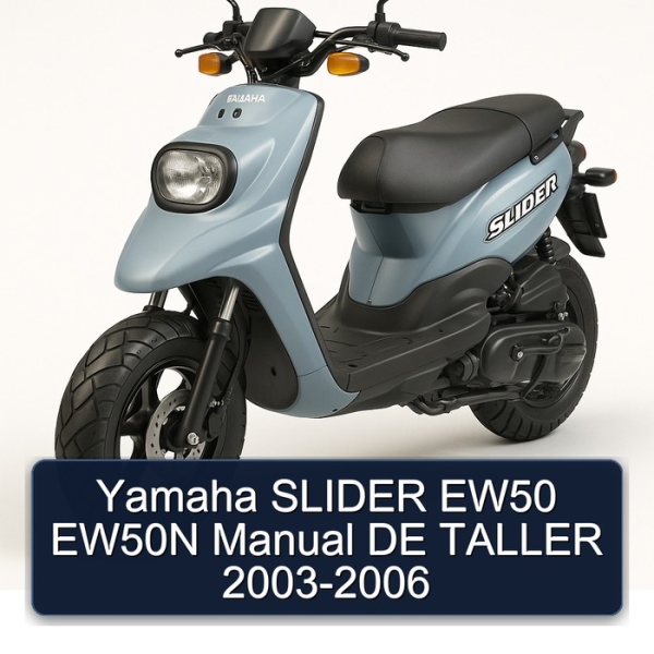 Yamaha SLIDER EW50 EW50N Manual DE TALLER 2003-2006