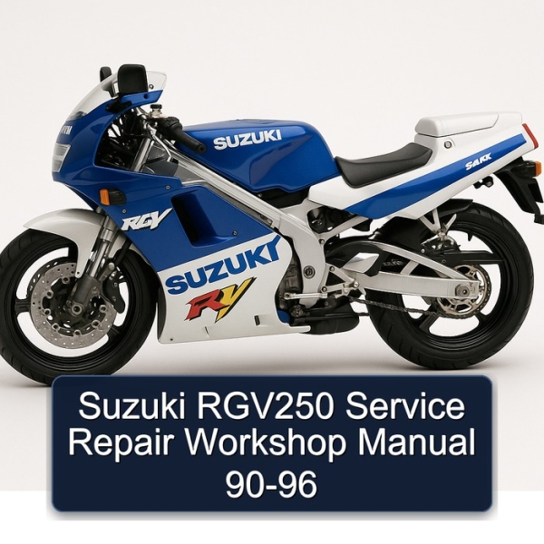 Suzuki RGV250 Service Repair Workshop Manual 90-96