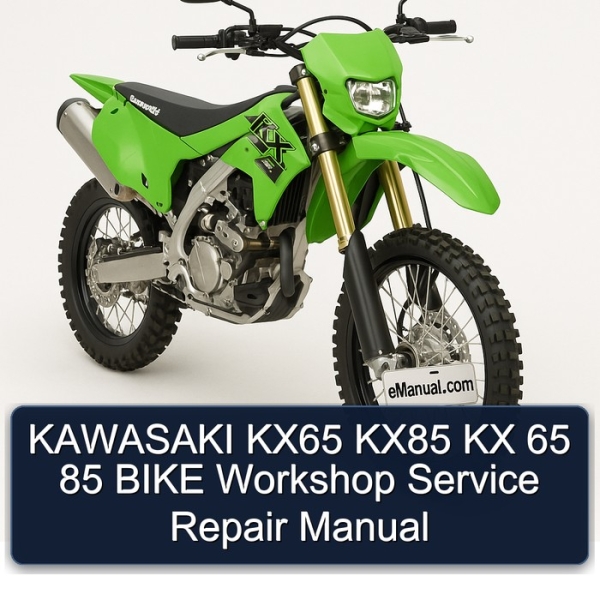 KAWASAKI KX65 KX85 KX 65 85 BIKE Workshop Service Repair Manual