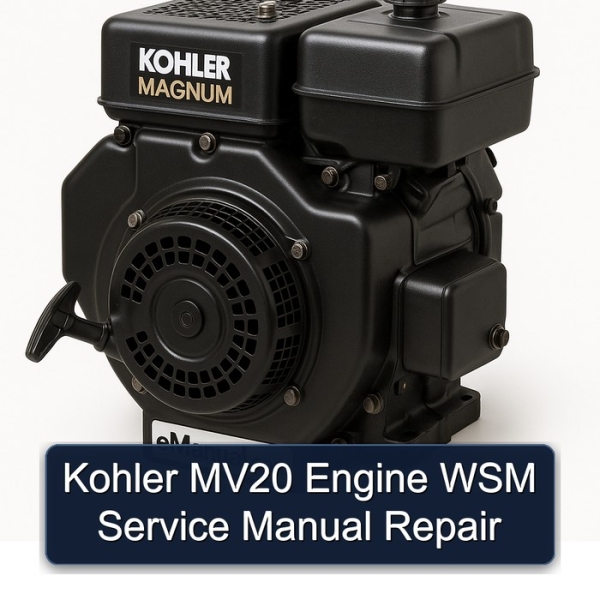 Kohler MV20 Engine WSM Service Manual Repair