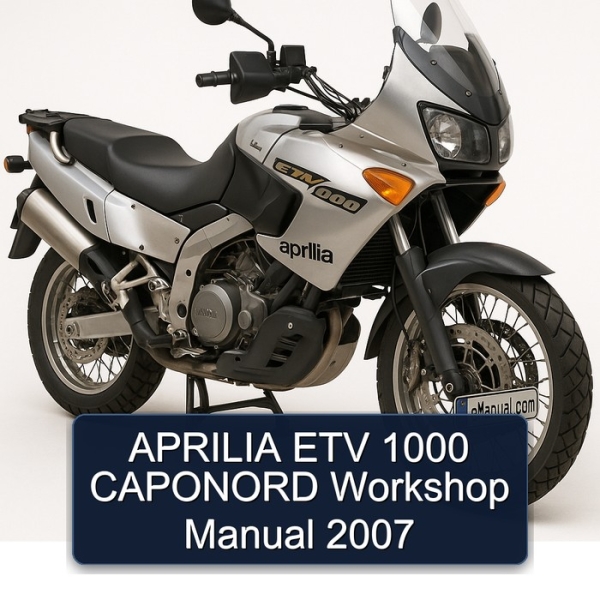 APRILIA ETV 1000 CAPONORD Workshop Manual 2007