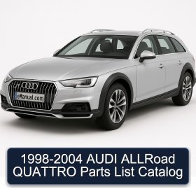 1998-2004 AUDI ALLRoad QUATTRO Parts List Catalog