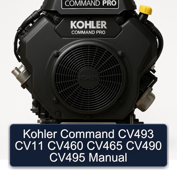 Kohler Command CV493 CV11 CV460 CV465 CV490 CV495 Manual