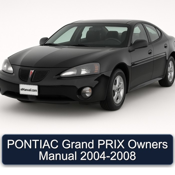 PONTIAC Grand PRIX Owners Manual 2004-2008