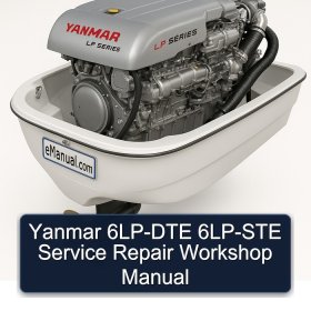 Yanmar 6LP-DTE 6LP-STE Service Repair Workshop Manual