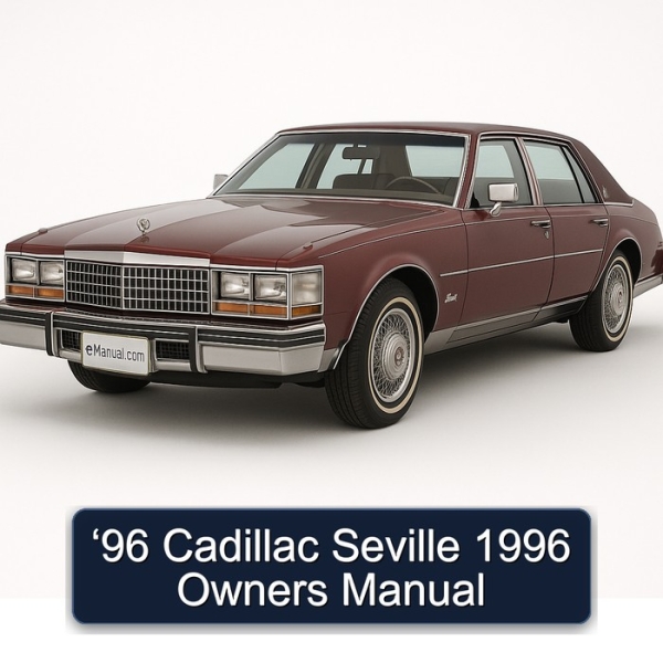 ‘96 Cadillac Seville 1996 Owners Manual