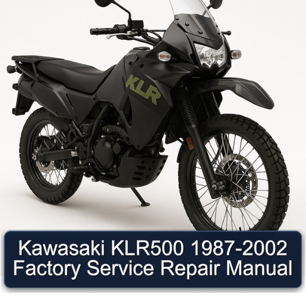 Kawasaki KLR500 1987-2002 Factory Service Repair Manual