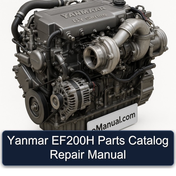 Yanmar EF200H Parts Catalog Repair Manual