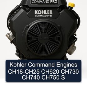 Kohler Command Engines CH18-CH25 CH620 CH730 CH740 CH750 S