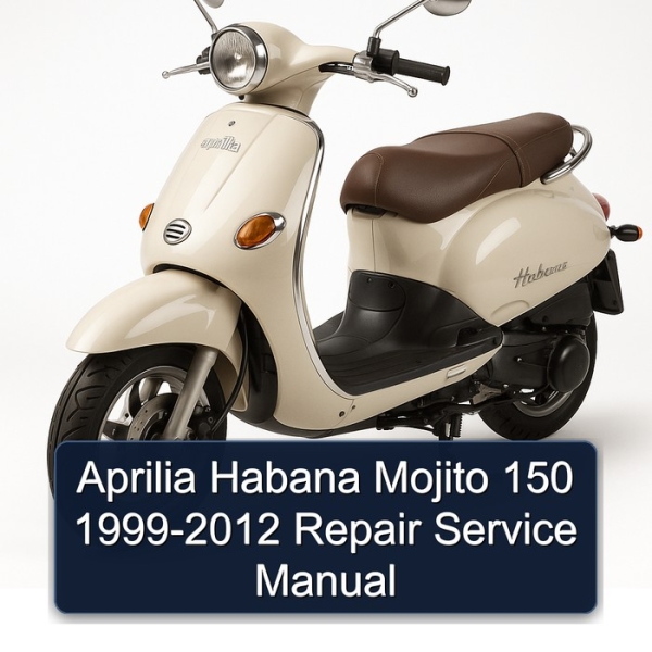 Aprilia Habana Mojito 150 1999-2012 Repair Service Manual